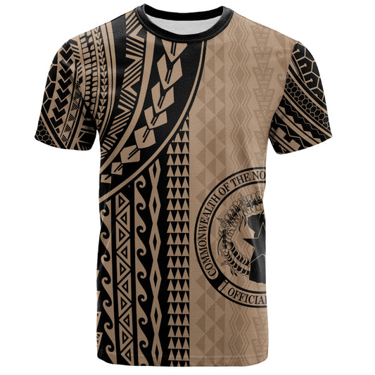 Northern Mariana Islands T-Shirt Polynesian Tattoo