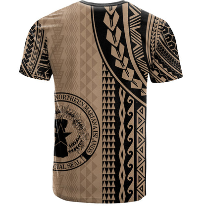 Northern Mariana Islands T-Shirt Polynesian Tattoo