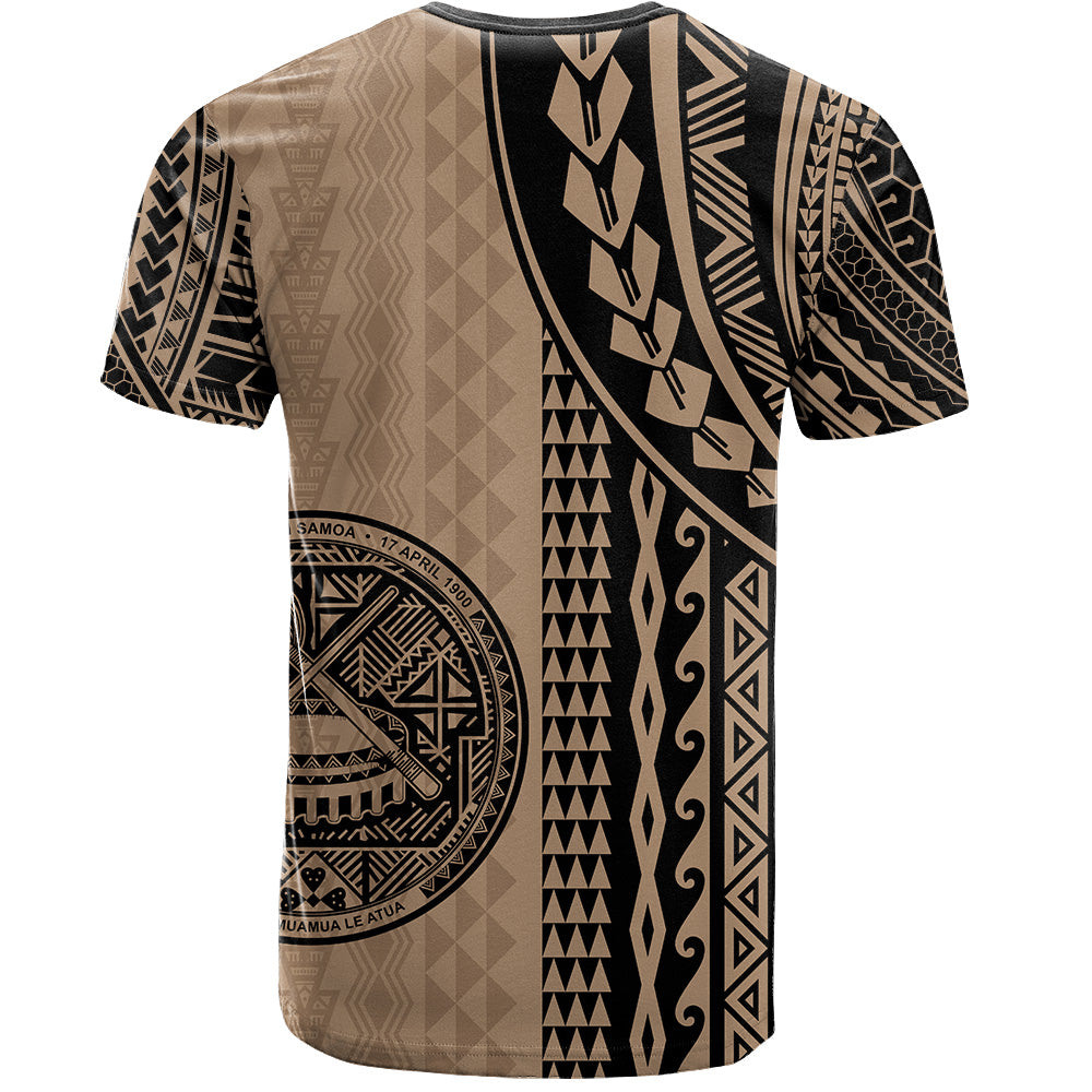 American Samoa T-Shirt Polynesian Tattoo