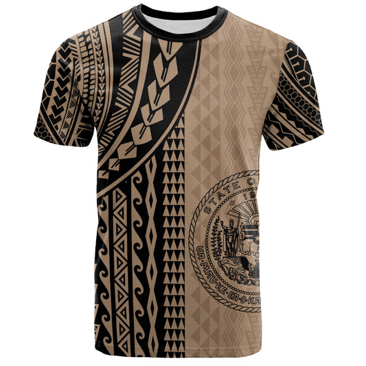 Hawaii T-Shirt Polynesian Tattoo