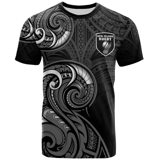 New Zealand T-Shirt Maori Koru Spirit Style