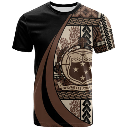Samoa T-Shirt Faavae i le Atua Siapo Tribal Heritage