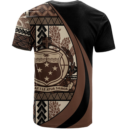 Samoa T-Shirt Faavae i le Atua Siapo Tribal Heritage