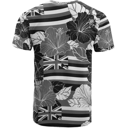 Hawaii T-Shirt Hibiscus Flag Map Island Pride