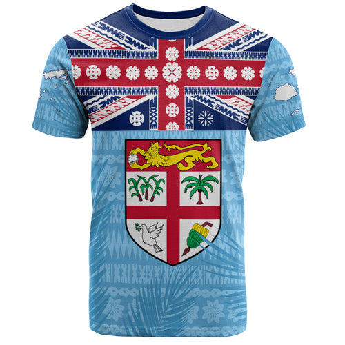 Fiji T-Shirt Fiji Day Island Crest Pride