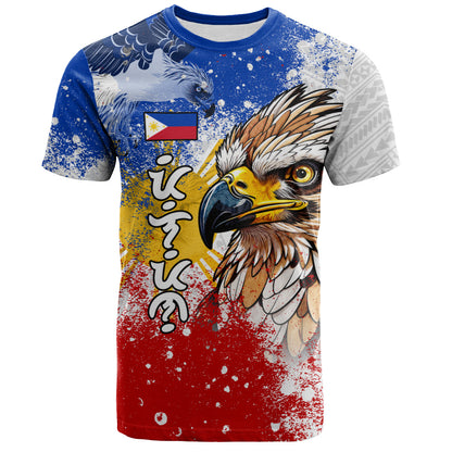 Philippines Filipinos T-Shirt Eagle Flag Warrior Pride
