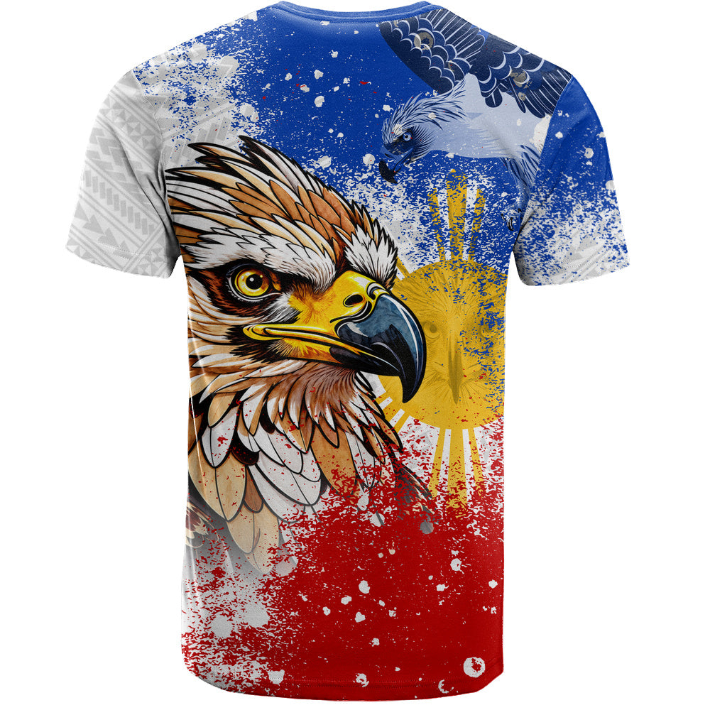 Philippines Filipinos T-Shirt Eagle Flag Warrior Pride