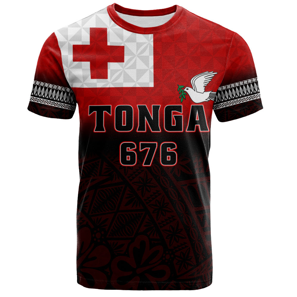 Tonga T-Shirt Kingdom Crest 676 Island Pride