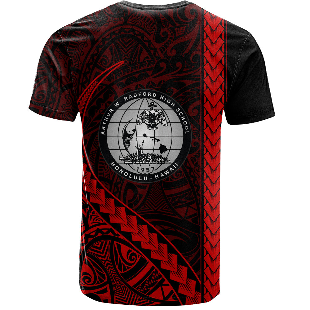 Admiral Arthur W. Radford High School T-Shirt Tribal Polynesian Pride Style