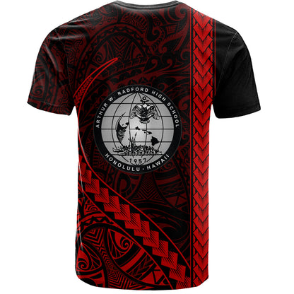Admiral Arthur W. Radford High School T-Shirt Tribal Polynesian Pride Style