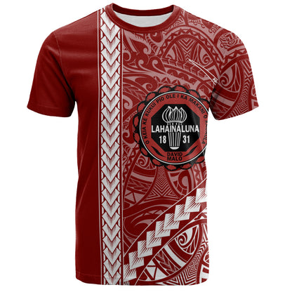 Lahainaluna High School T-Shirt Tribal Polynesian Pride Style