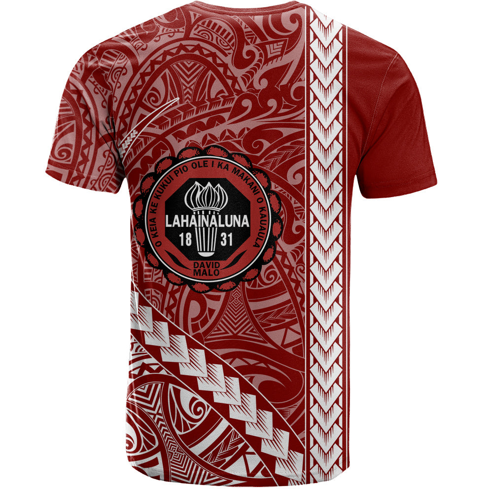 Lahainaluna High School T-Shirt Tribal Polynesian Pride Style