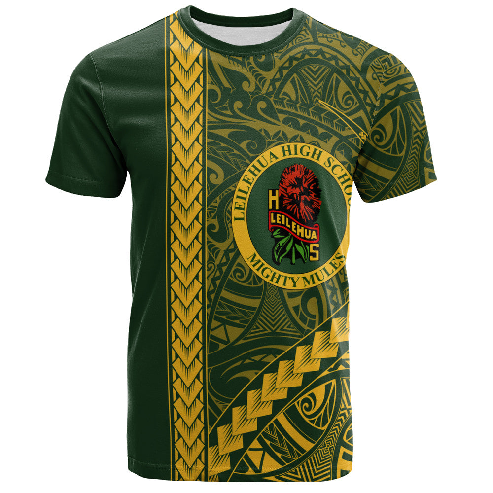 Leilehua High School T-Shirt Tribal Polynesian Pride Style
