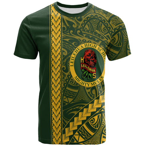 Leilehua High School T-Shirt Tribal Polynesian Pride Style