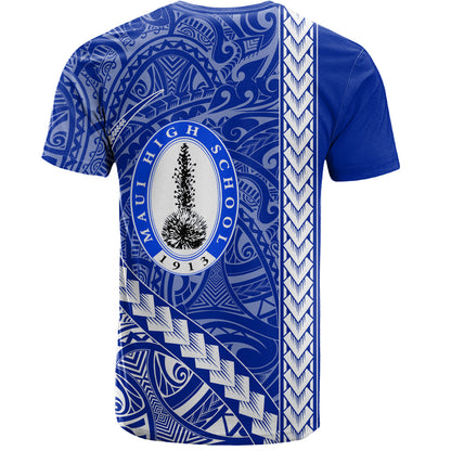 Maui High School T-Shirt Tribal Polynesian Pride Style