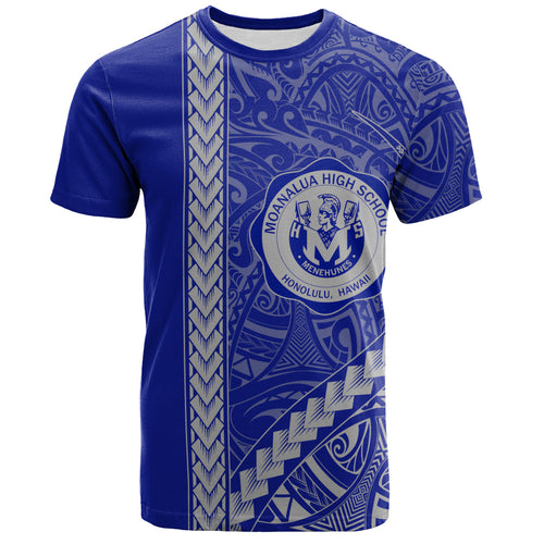 moanalua high school T-Shirt Tribal Polynesian Pride Style