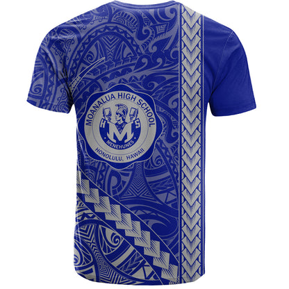 moanalua high school T-Shirt Tribal Polynesian Pride Style