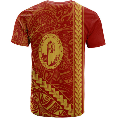 President Theodore Roosevelt High School T-Shirt Tribal Polynesian Pride Style