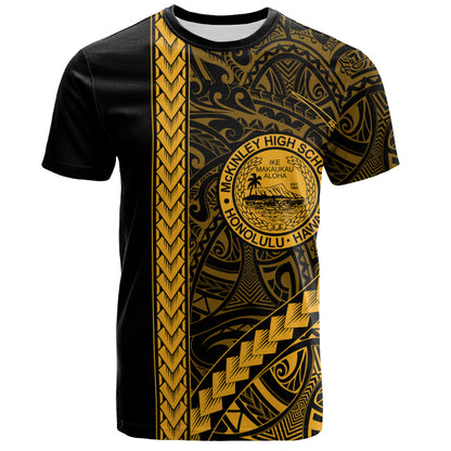 President William McKinley High School T-Shirt Tribal Polynesian Pride Style
