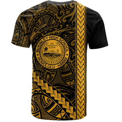 President William McKinley High School T-Shirt Tribal Polynesian Pride Style