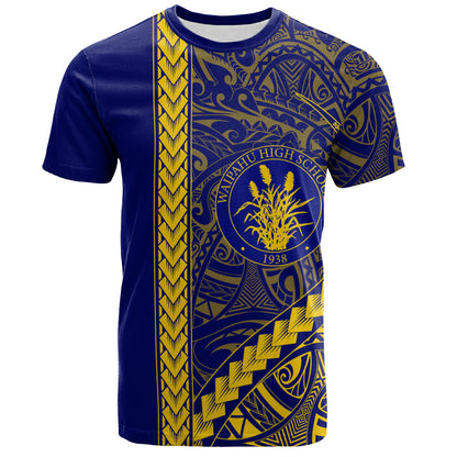 Waipahu High School T-Shirt Tribal Polynesian Pride Style