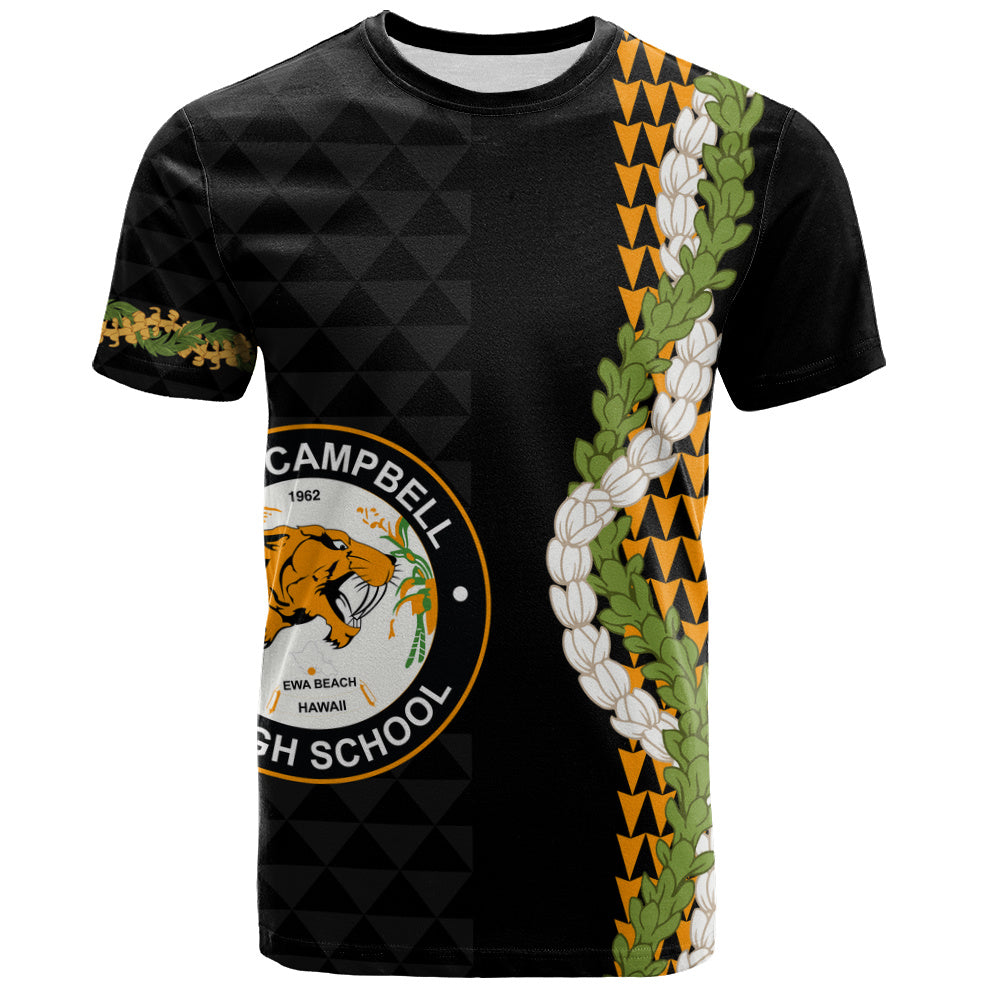 James Campbell High School T-Shirt Puakenikeni Maile Flower Lei