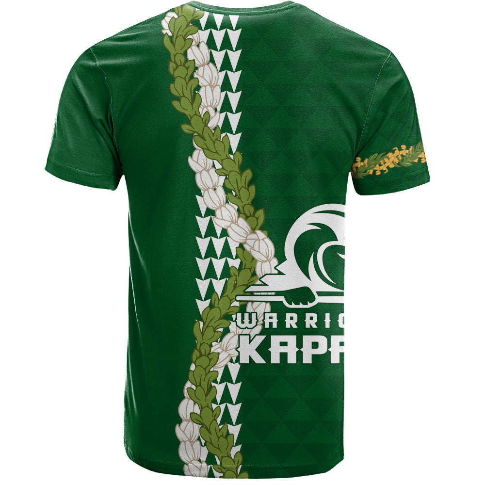 Kapaa High School T-Shirt Puakenikeni Maile Flower Lei