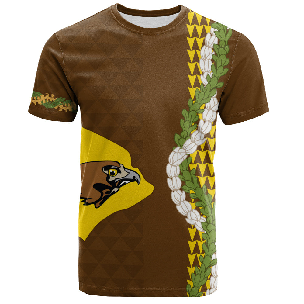 ke kula o ehunuikaimalino T-Shirt Puakenikeni Maile Flower Lei