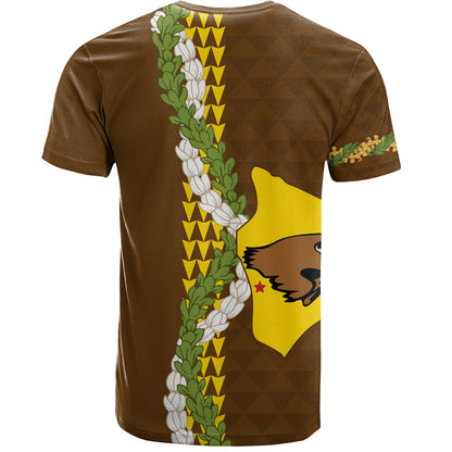 ke kula o ehunuikaimalino T-Shirt Puakenikeni Maile Flower Lei