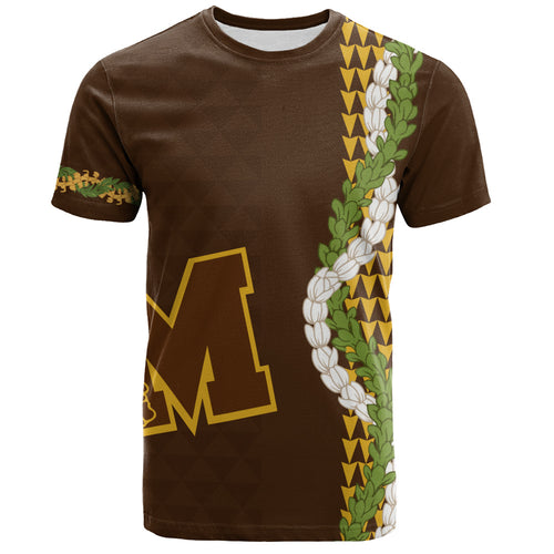 Mililani High School T-Shirt Puakenikeni Maile Flower Lei