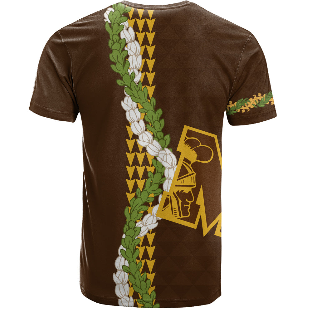 Mililani High School T-Shirt Puakenikeni Maile Flower Lei