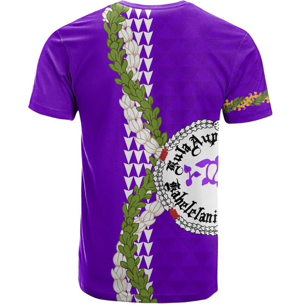 Ni'ihau High and Elementary School T-Shirt Puakenikeni Maile Flower Lei