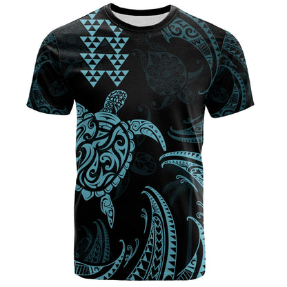 Hawaii T-Shirt Polynesian Turtle Tribal Ocean Spirit