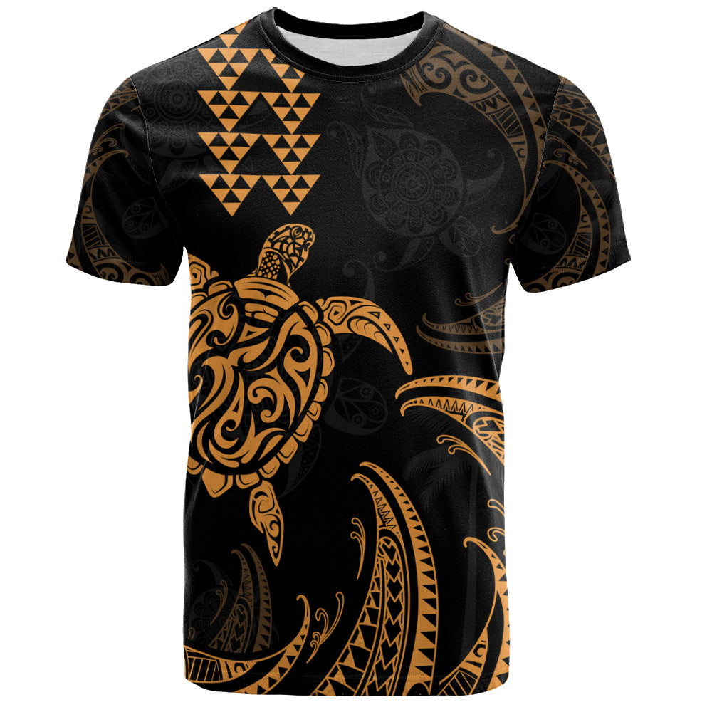 Hawaii T-Shirt Polynesian Turtle Tribal Ocean Spirit