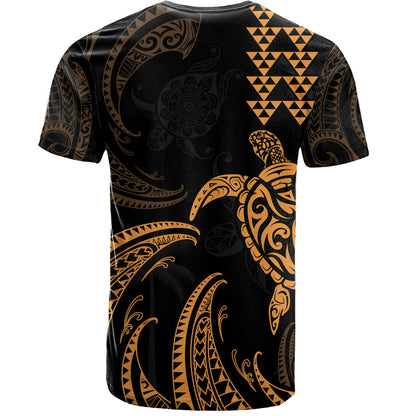 Hawaii T-Shirt Polynesian Turtle Tribal Ocean Spirit