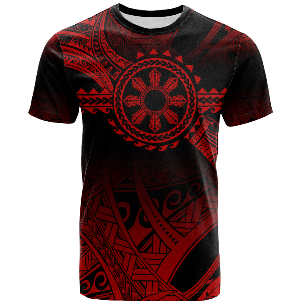 Philippines Filipinos T-Shirt Polynesian Tribal Sun Tribal Legacy