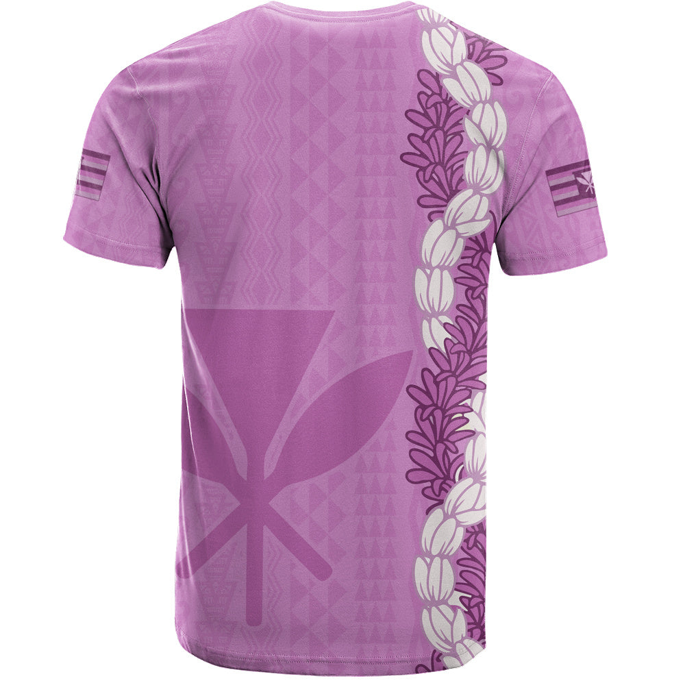 Hawaii T-Shirt Flower Lei Kanaka Maoli Polynesia Island Style