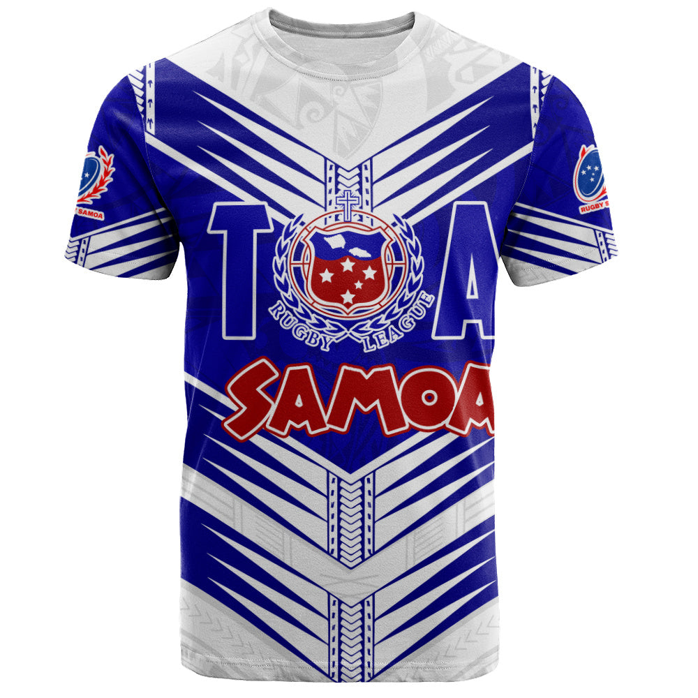 Samoa T-Shirt Toa Samoa Rugby Polynesian Tribal Pride Style