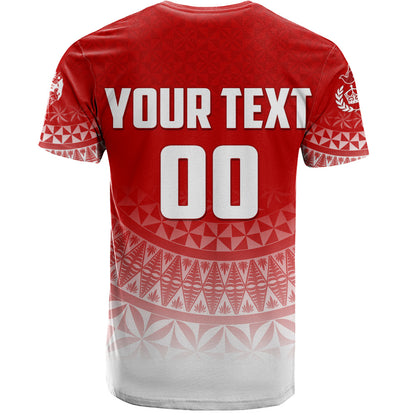 Tonga T-Shirt Mate Ma'a Tonga Rugby Ngatu Athletic Style