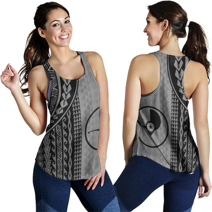 Yap State Women Tank Polynesian Tattoo