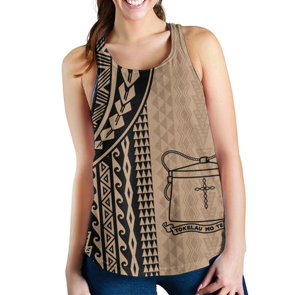 Tokelau Women Tank Polynesian Tattoo