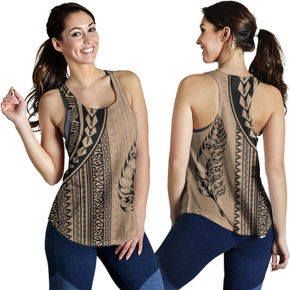New Zealand Women Tank Polynesian Tattoo