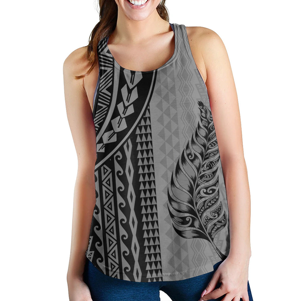 New Zealand Women Tank Polynesian Tattoo