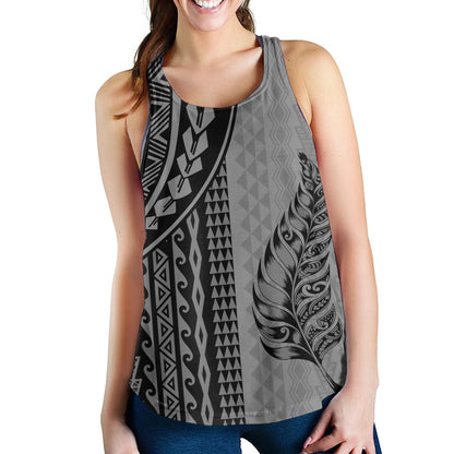 New Zealand Women Tank Polynesian Tattoo