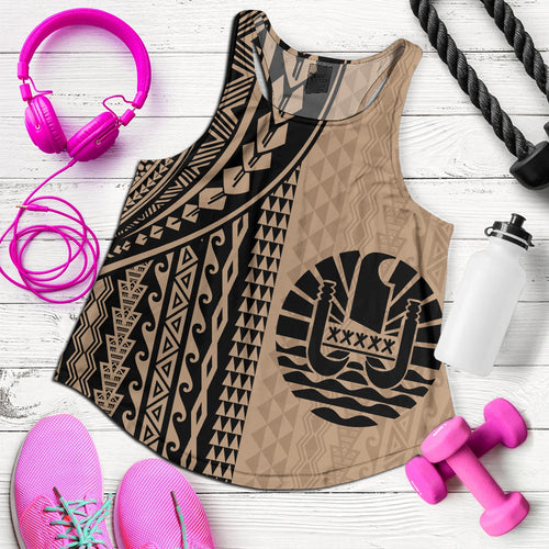 Tahiti Women Tank Polynesian Tattoo