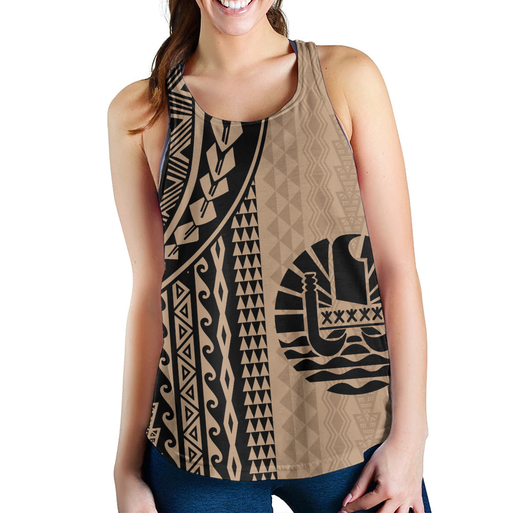 Tahiti Women Tank Polynesian Tattoo
