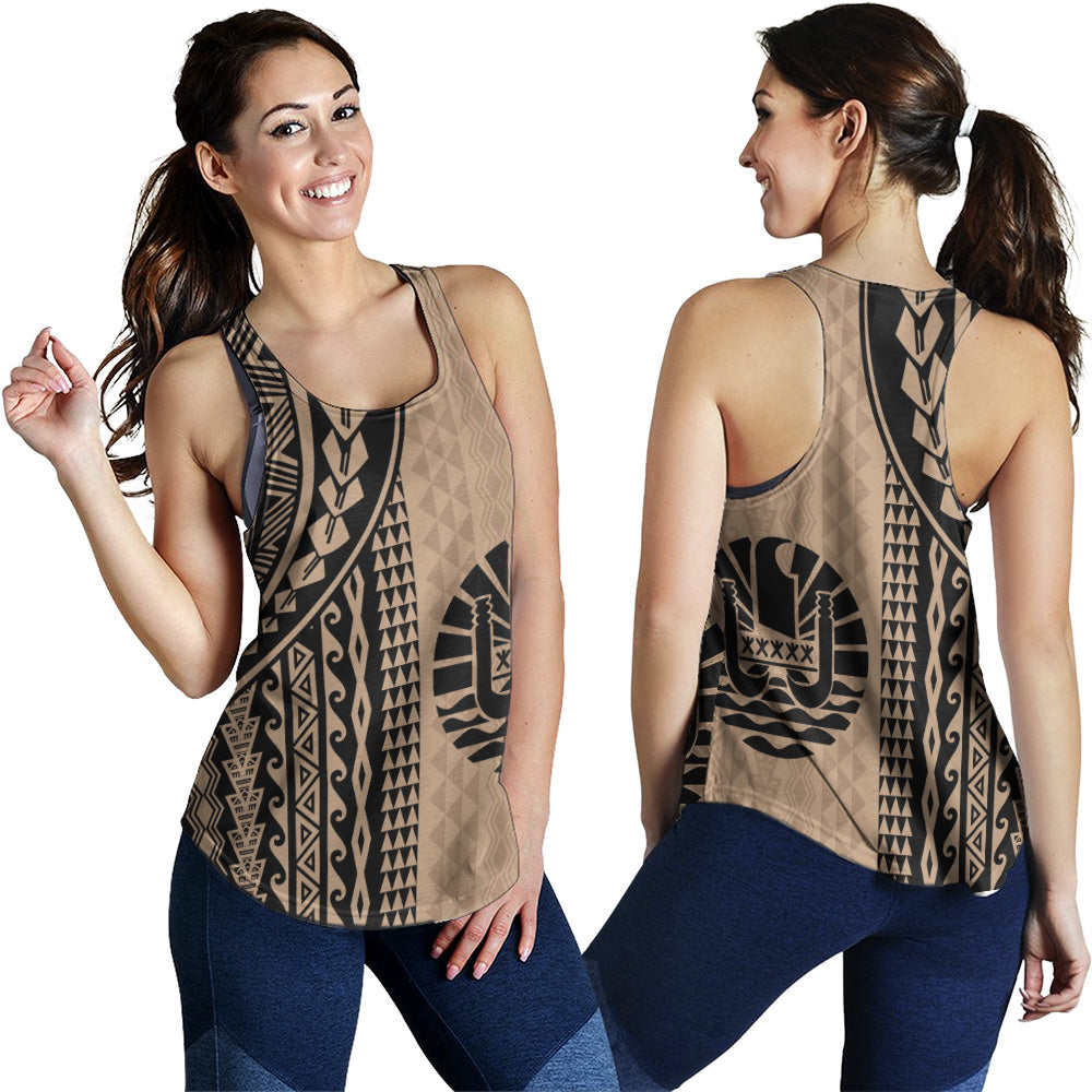 Tahiti Women Tank Polynesian Tattoo
