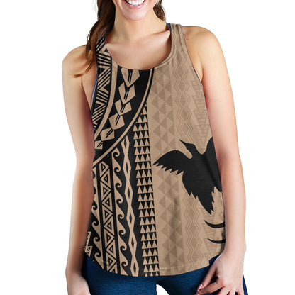 Papua New Guinea Women Tank Polynesian Tattoo