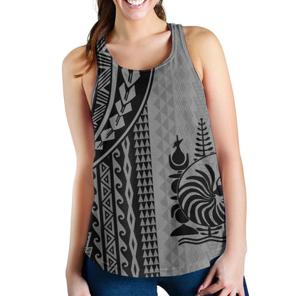 New Caledonia Women Tank Polynesian Tattoo