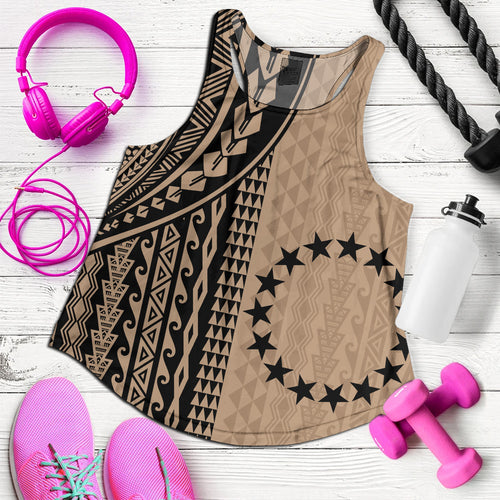 Cook Islands Women Tank Polynesian Tattoo